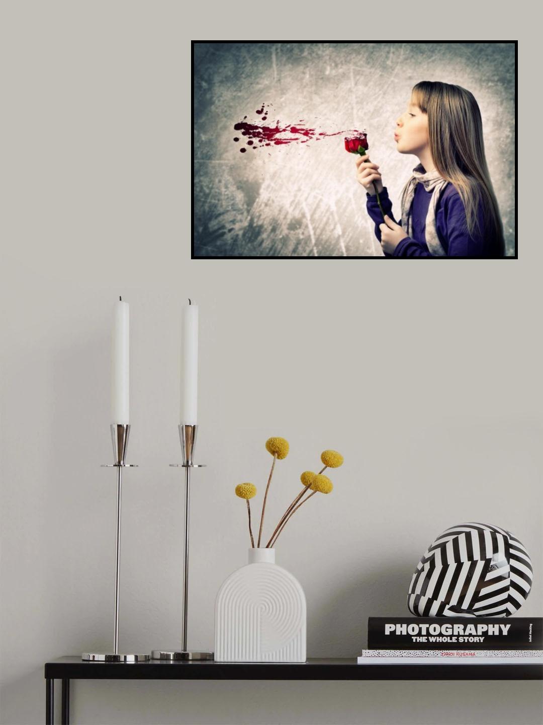 Blowing Poster och Canvastavla