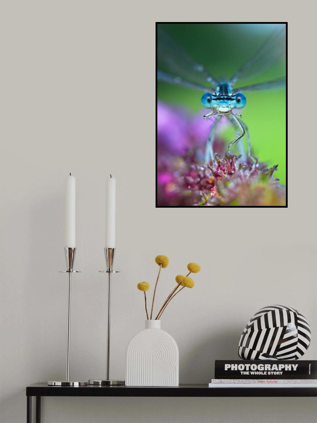 Blue Poster och Canvastavla