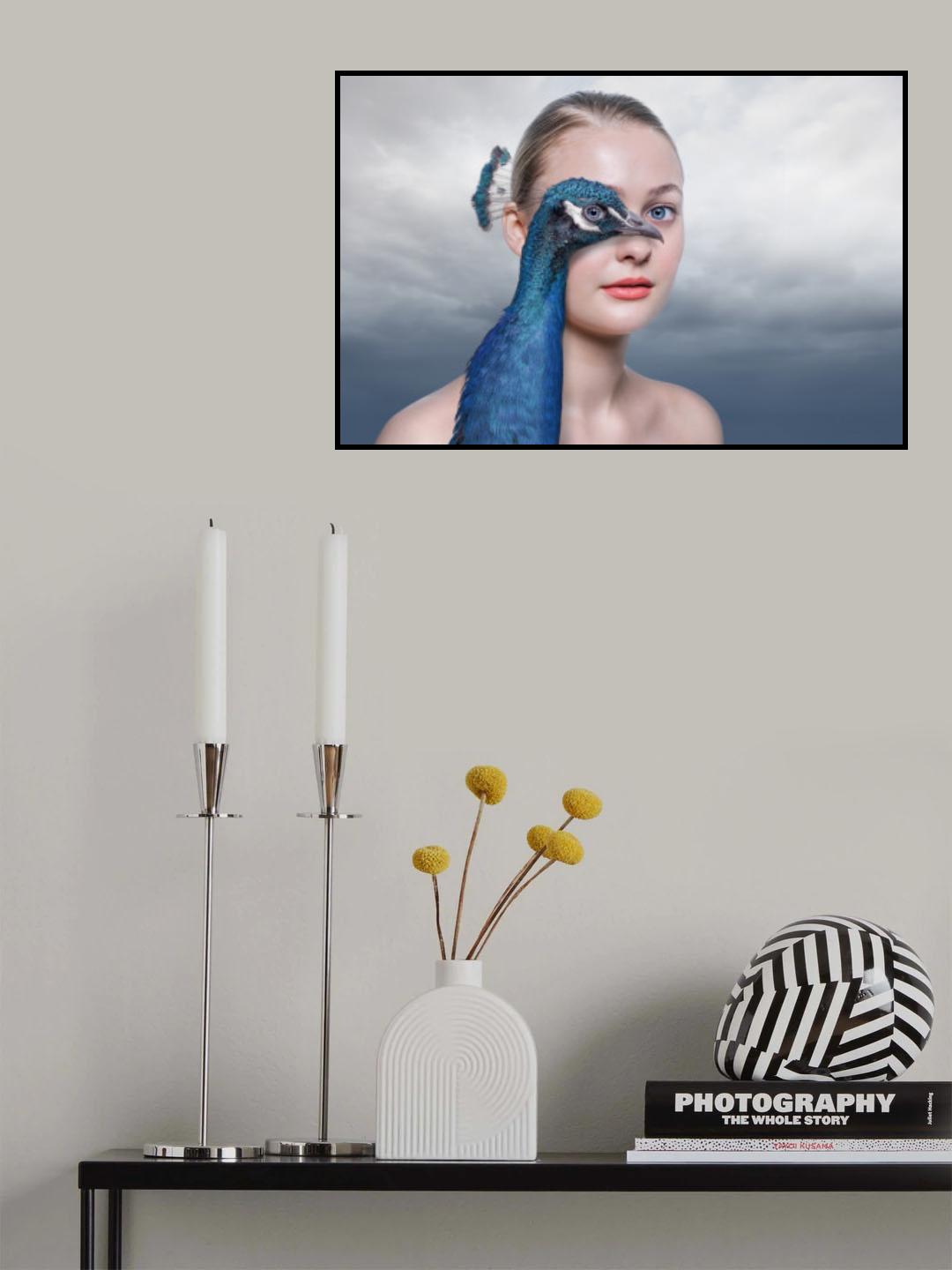 PeacockEye Poster och Canvastavla