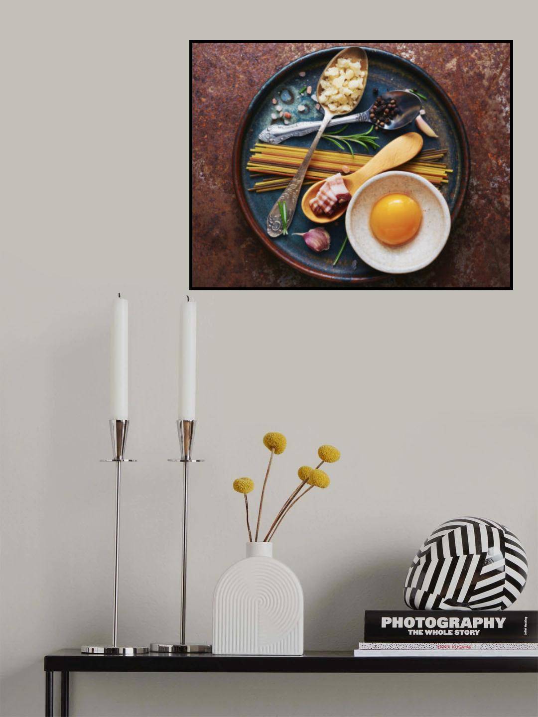 Pasta Poster och Canvastavla
