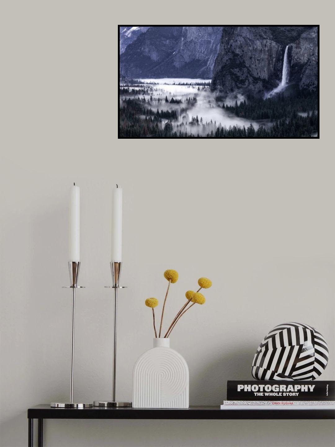 Spring In the Yosemite Valley Poster och Canvastavla