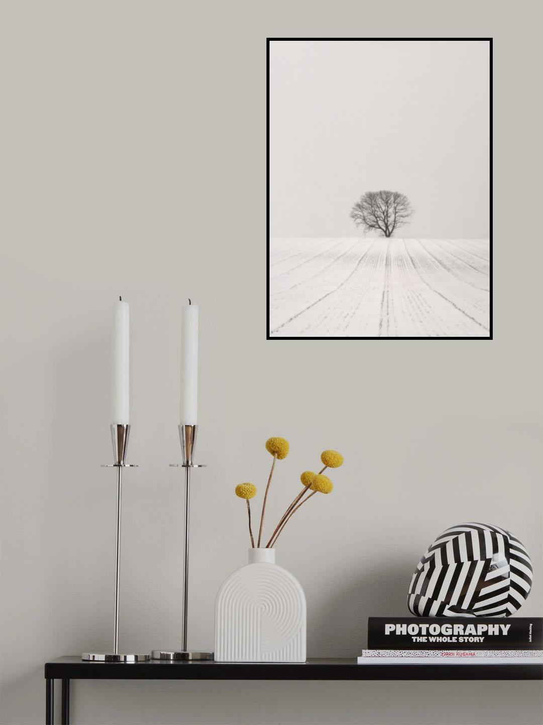 White Desert Poster och Canvastavla