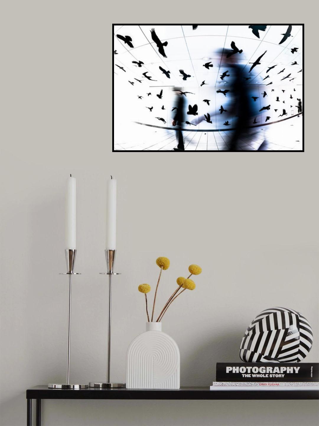 The Birds Poster och Canvastavla