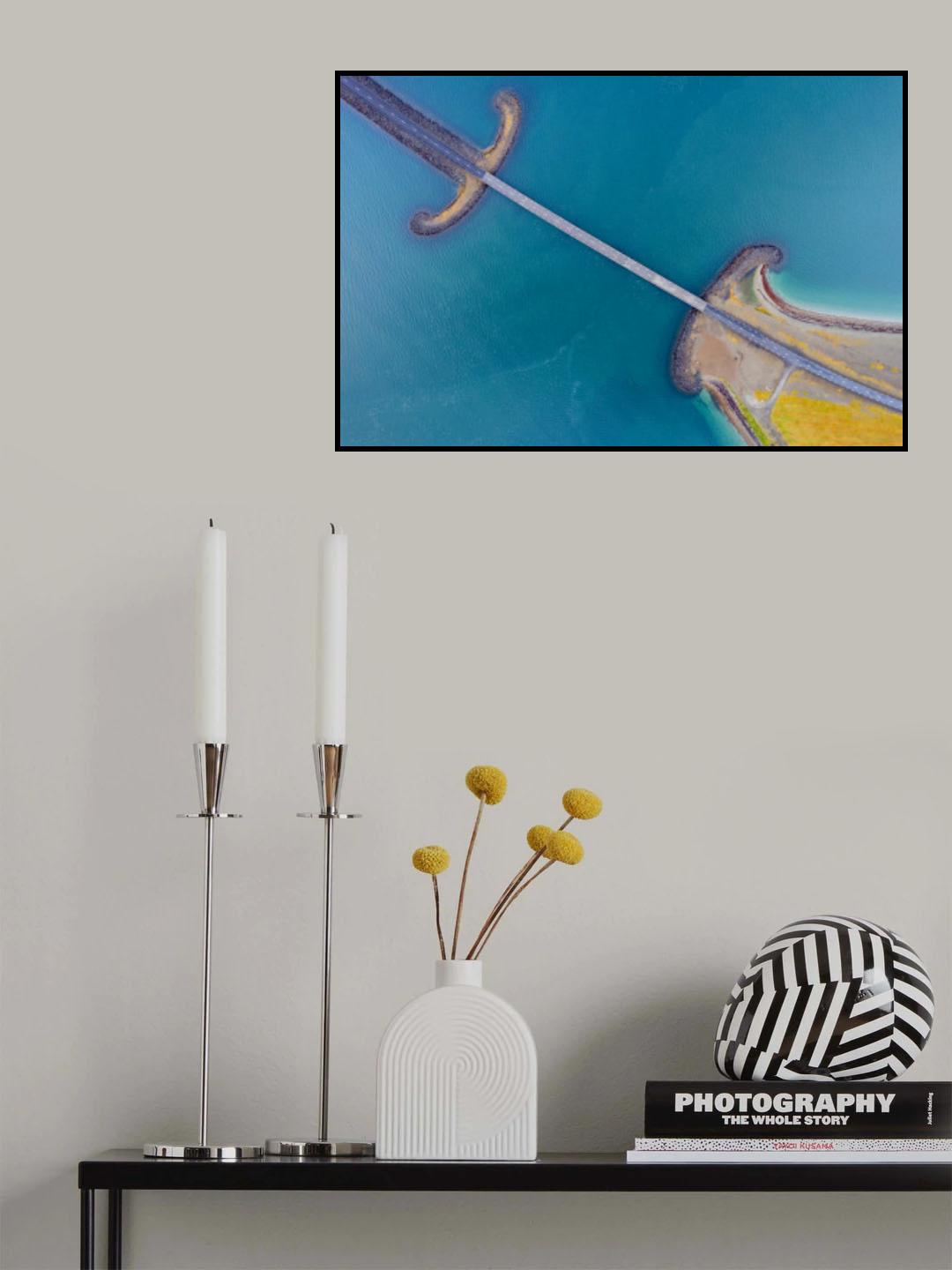 Crazy Guitar Poster och Canvastavla