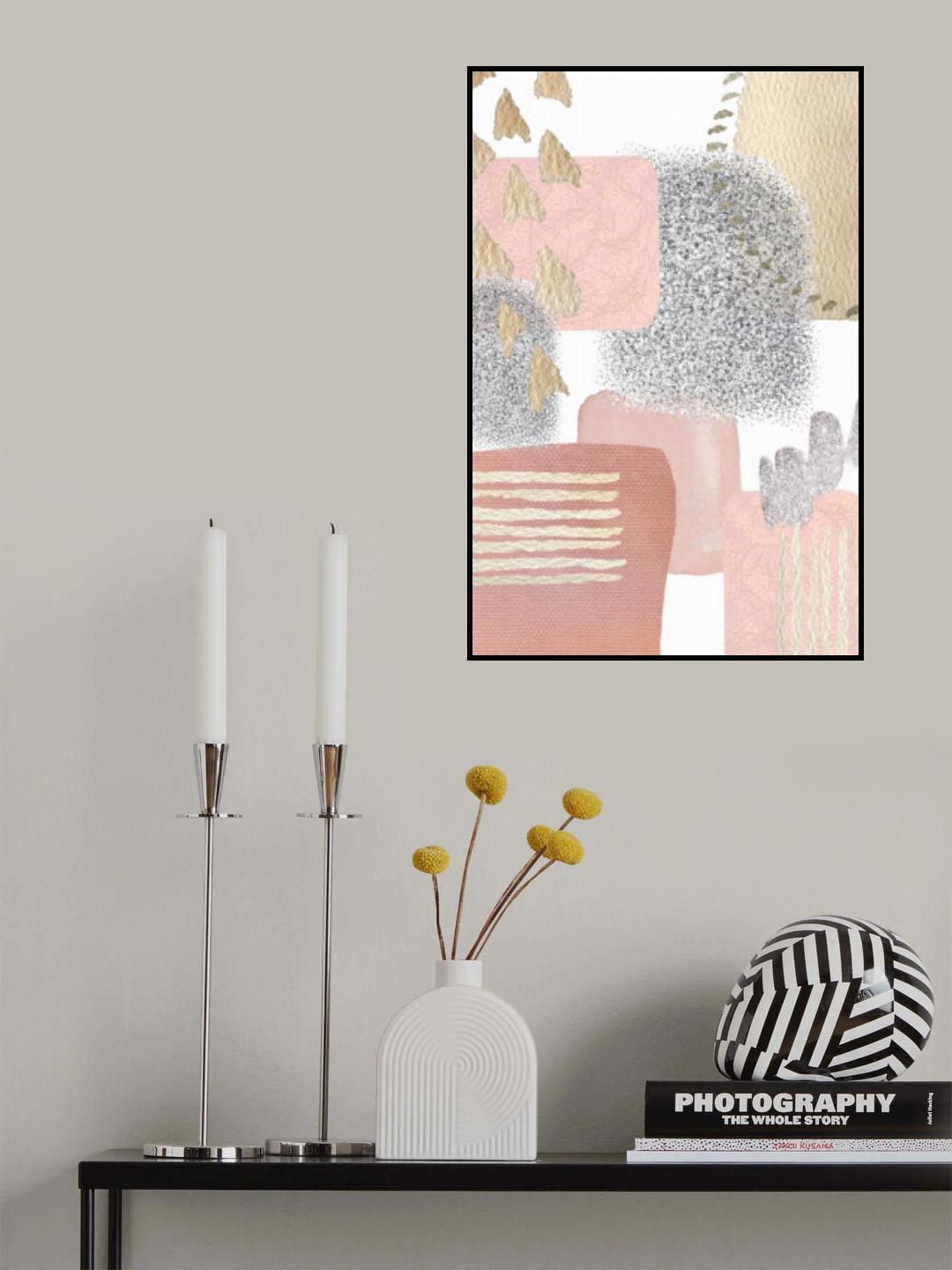 Delicate Pink-2 Poster och Canvastavla