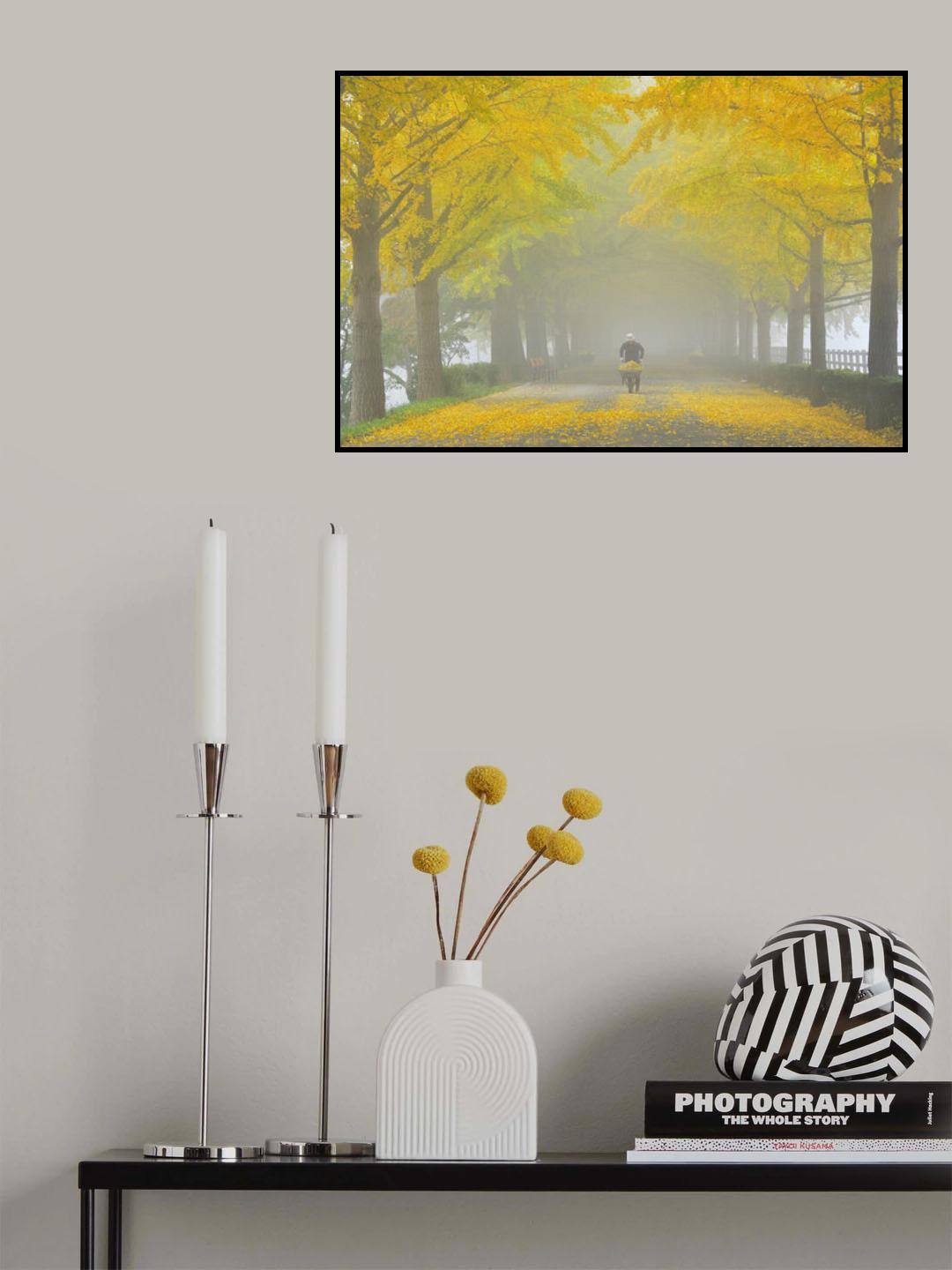 Autumn Leaves Poster och Canvastavla