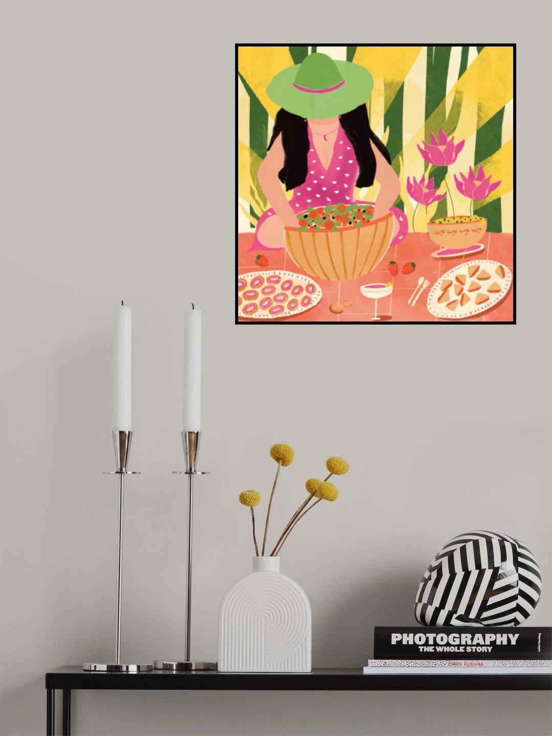 Tropical Picnic Poster och Canvastavla