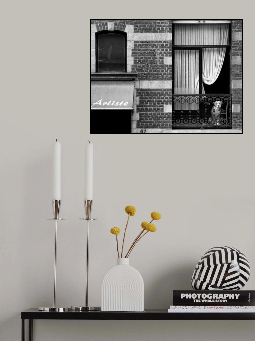 L´Artiste Poster och Canvastavla