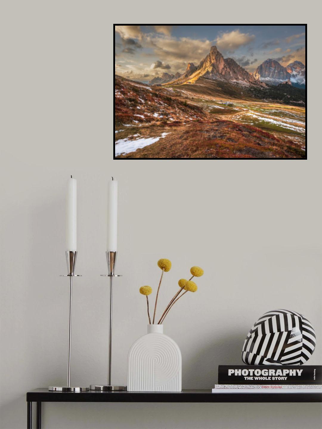 Passo Giau Poster och Canvastavla