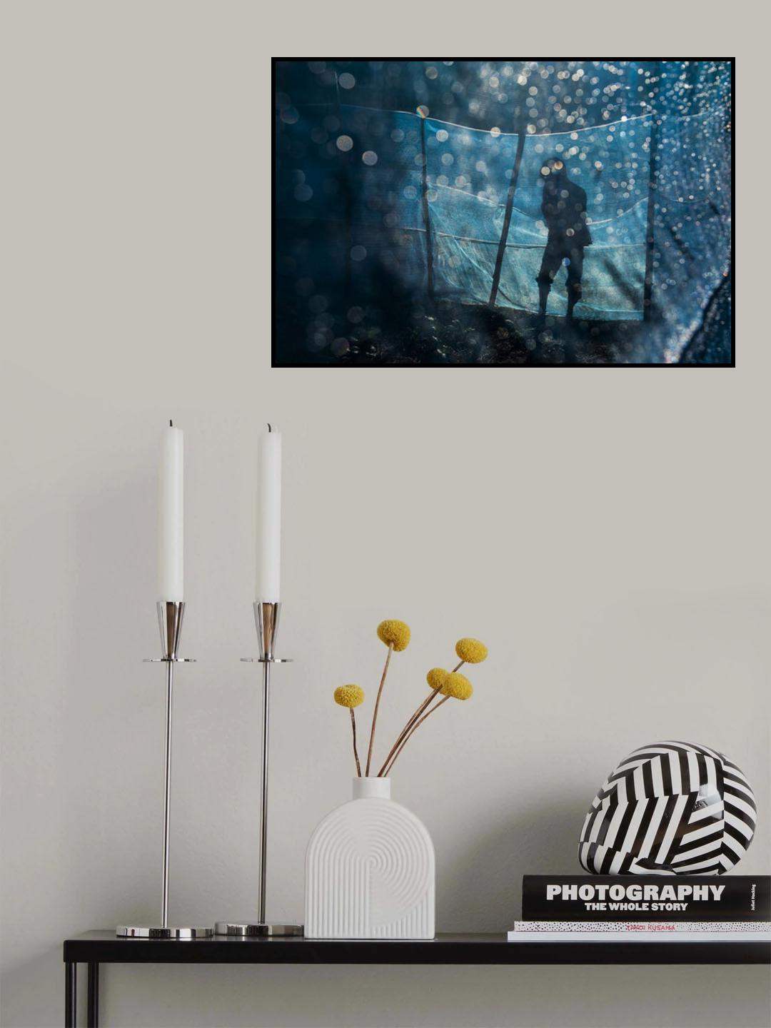 In the blue morning Poster och Canvastavla
