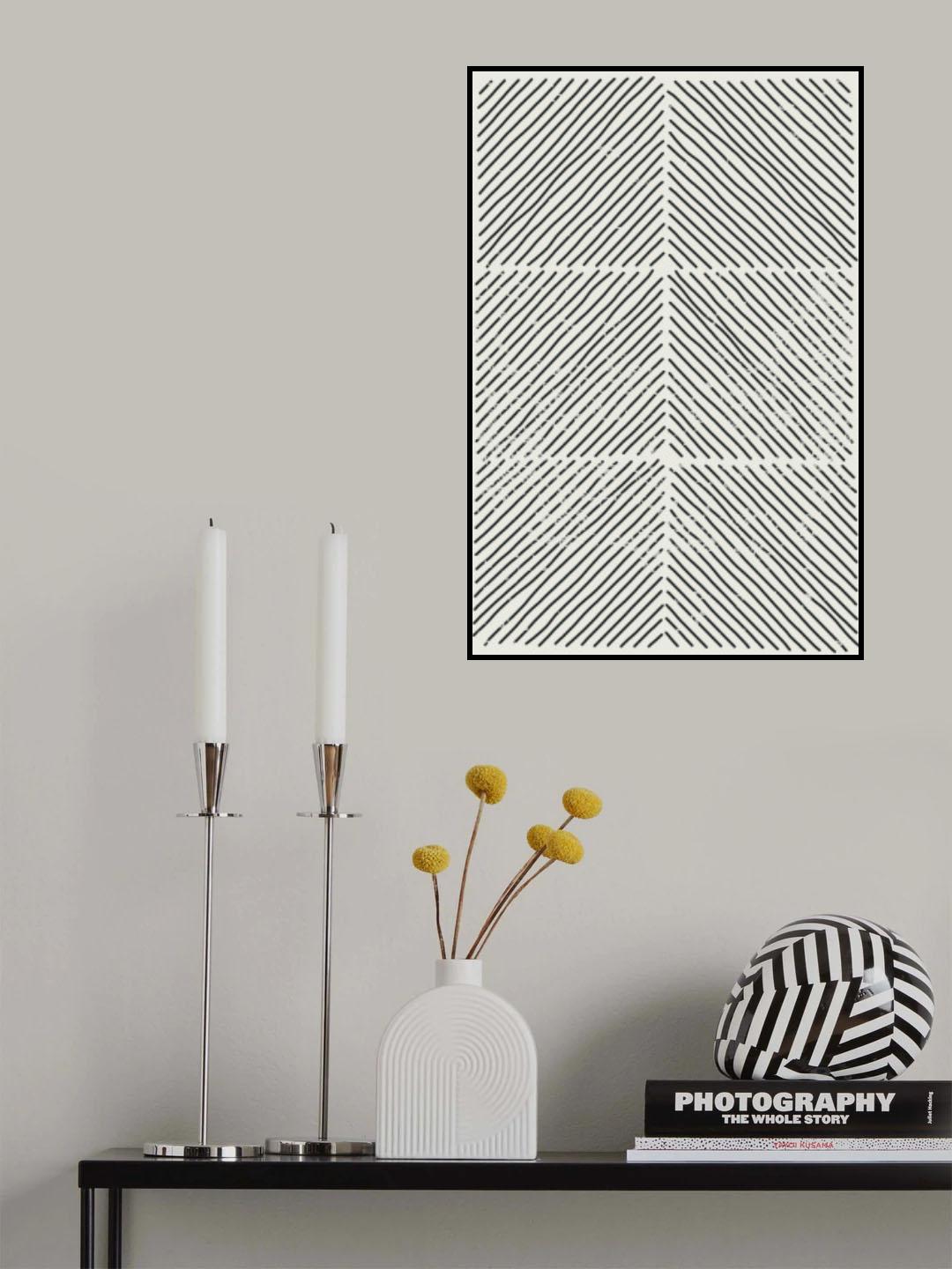 Geometric Minimal Set #2 Poster och Canvastavla