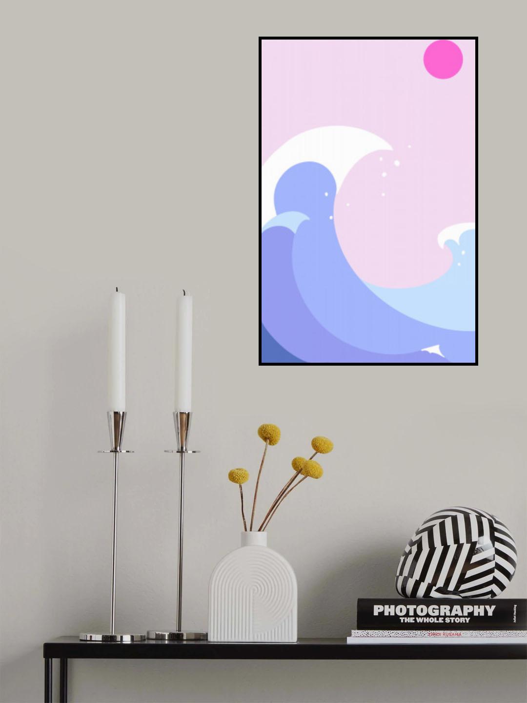 Ocean Waves #3 Poster och Canvastavla