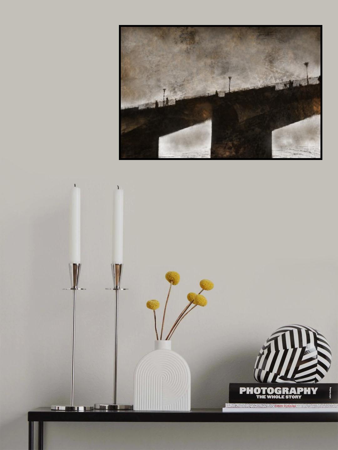 On The Bridge Poster och Canvastavla