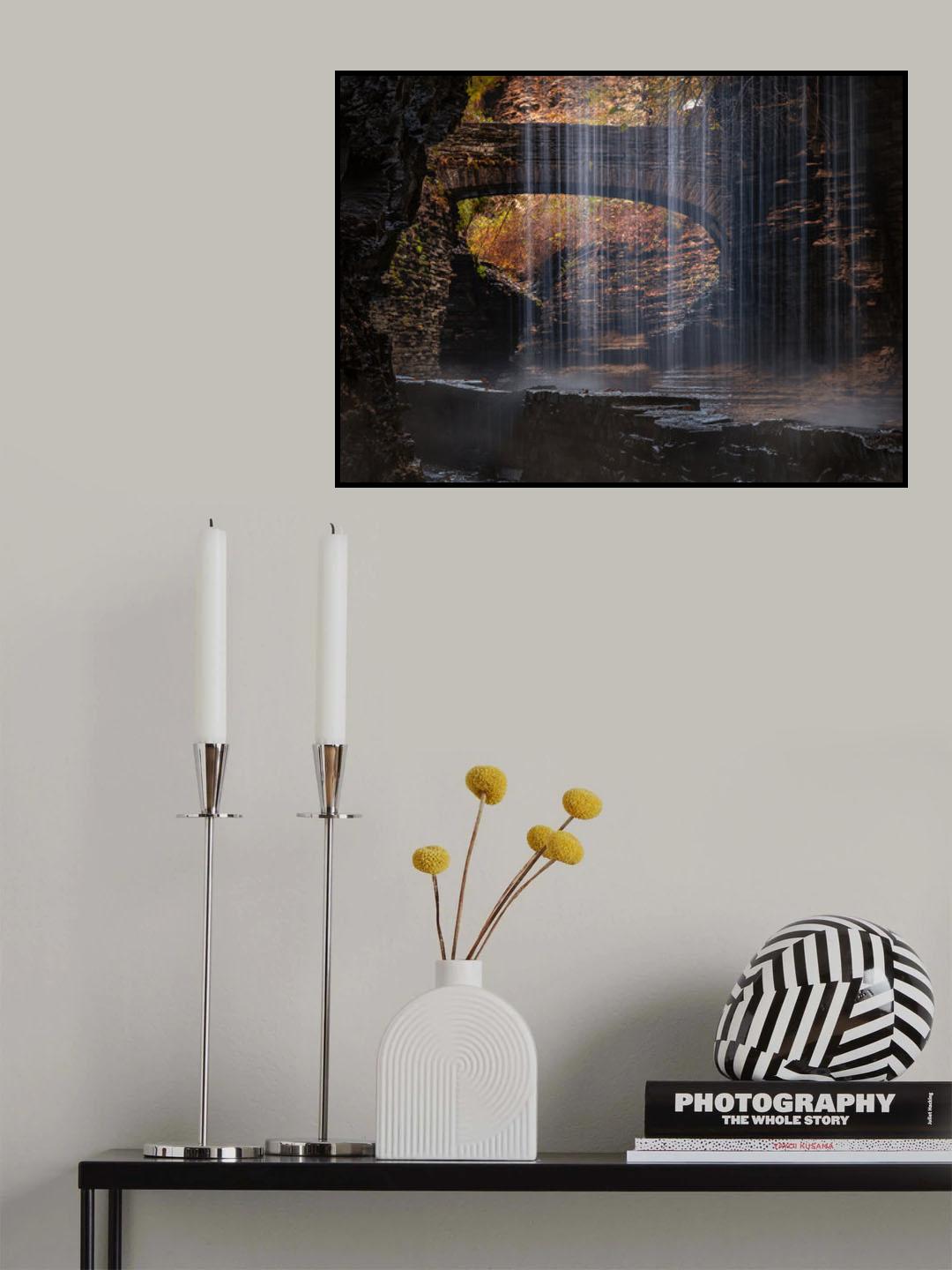 Curtain Poster och Canvastavla