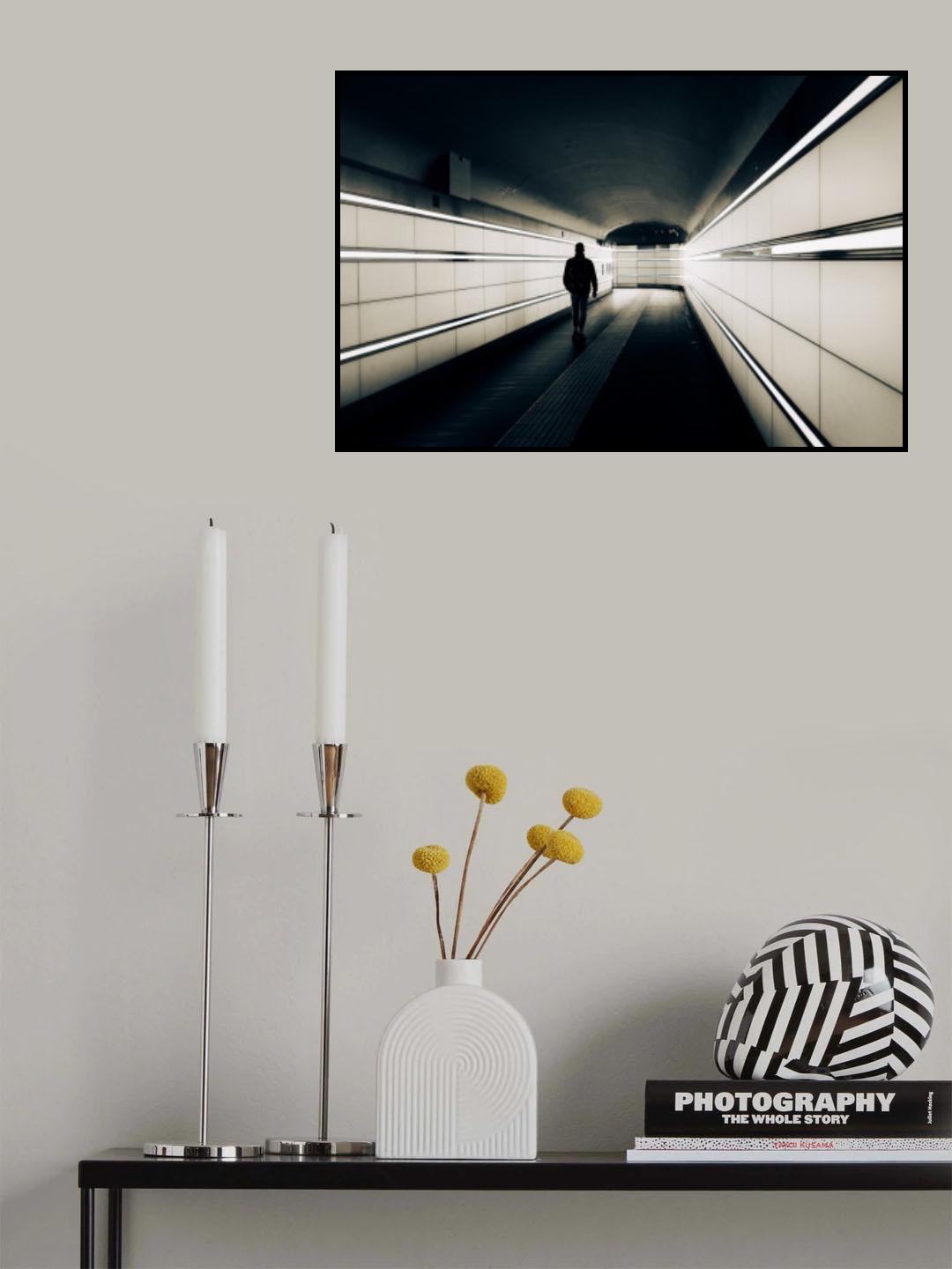 Lonely traveller Poster och Canvastavla