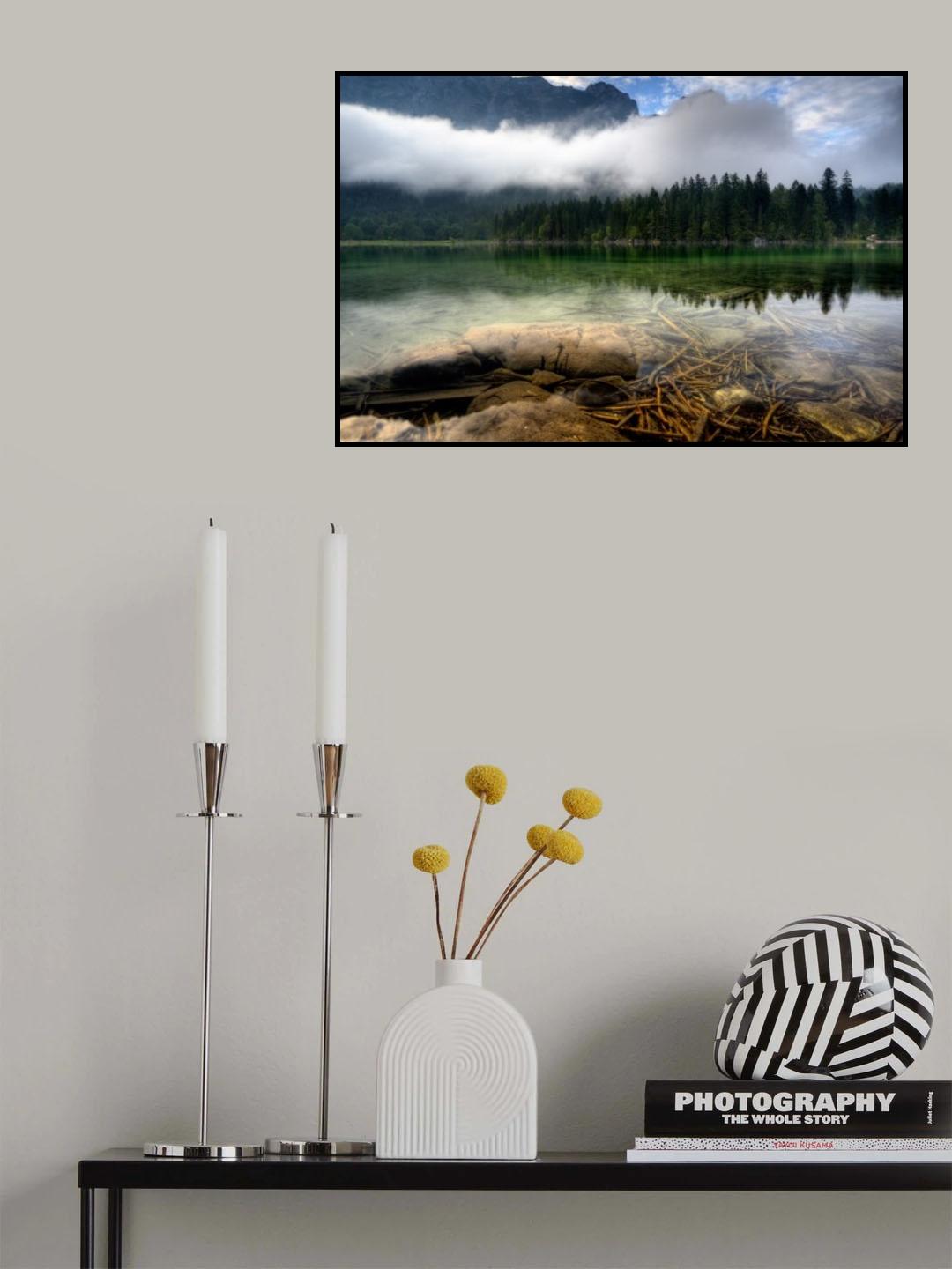 mountain Lake Poster och Canvastavla