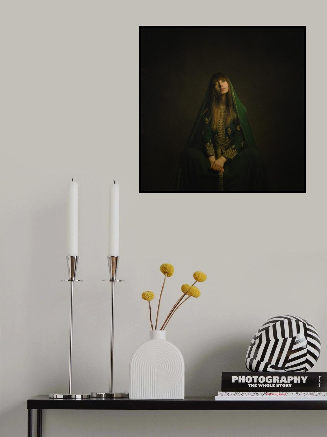 Persian Girl Poster och Canvastavla
