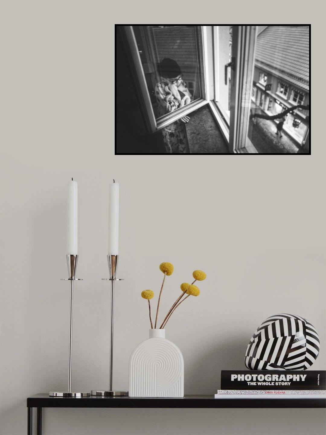 It's Raining Outside Poster och Canvastavla