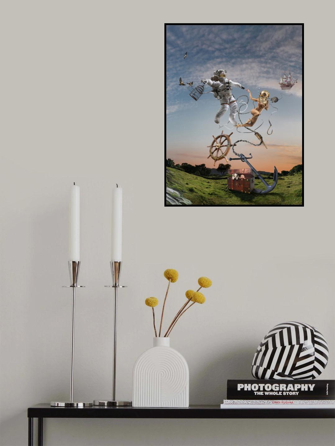 So Far Out Poster och Canvastavla