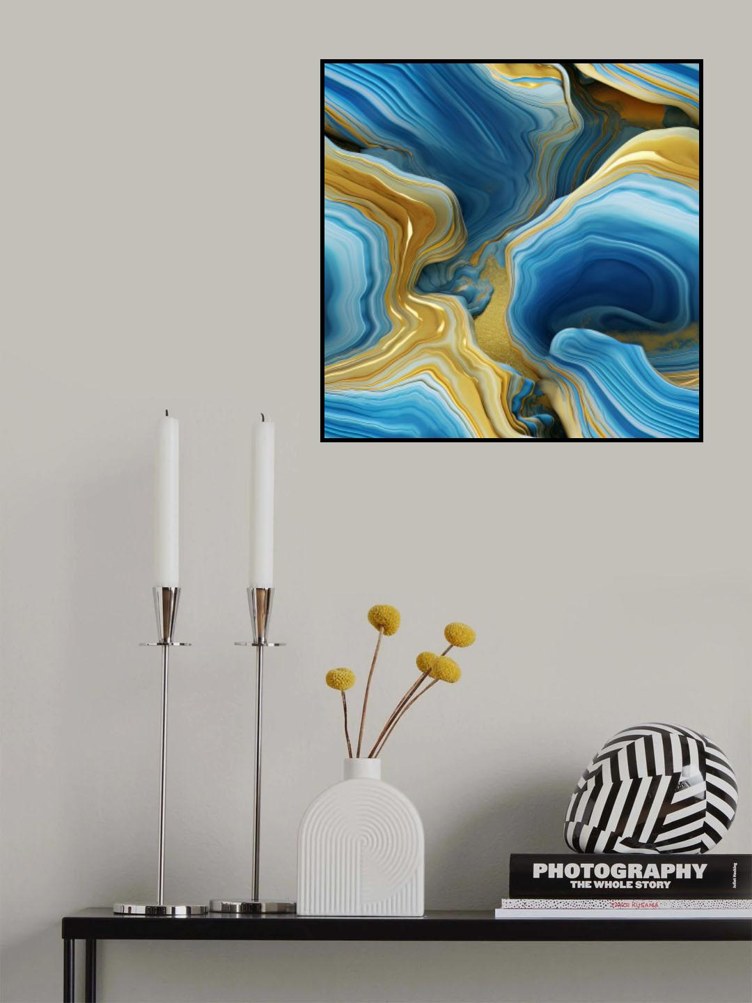 Agate 18 Poster och Canvastavla
