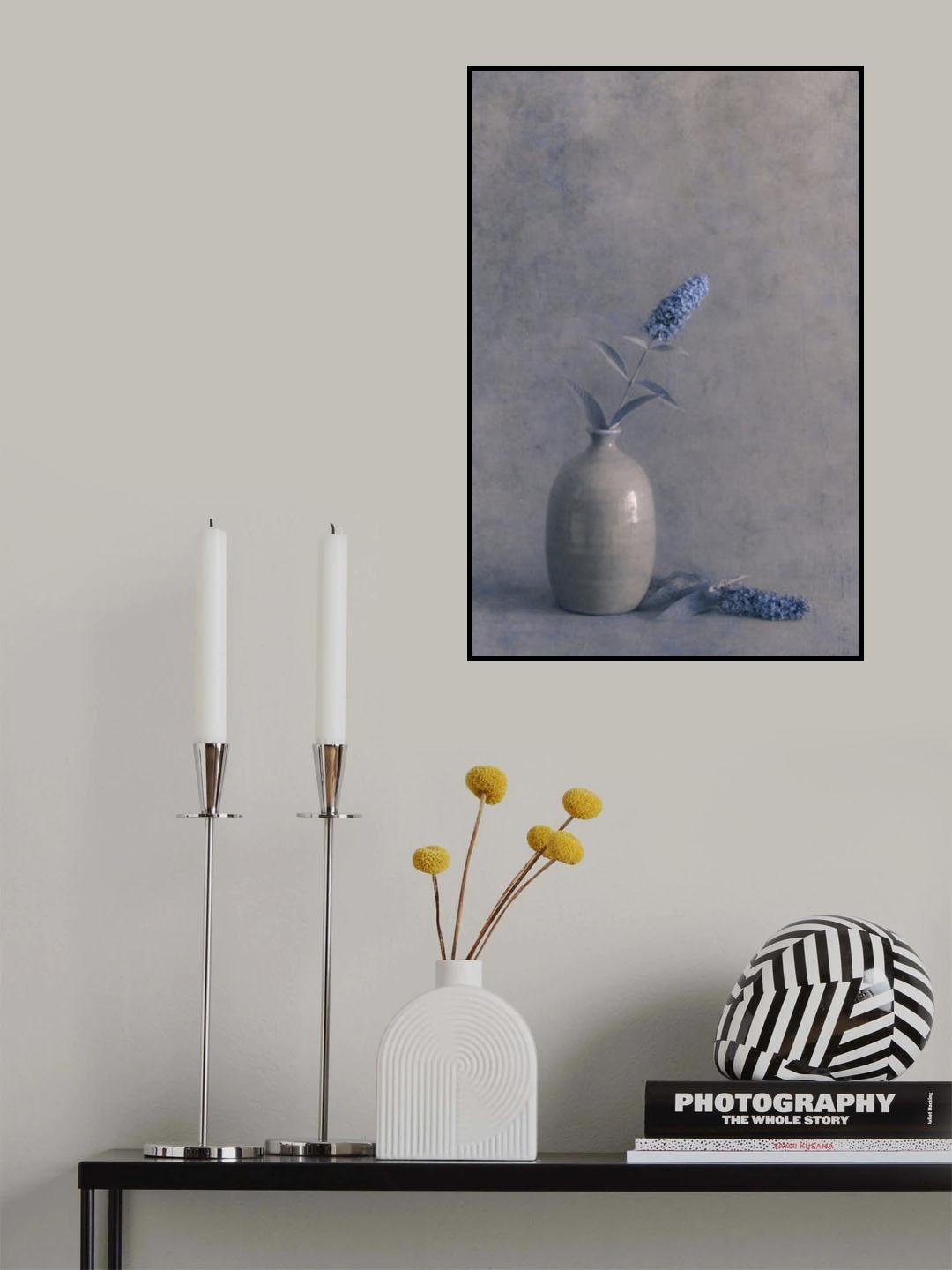 Blue Visions Poster och Canvastavla