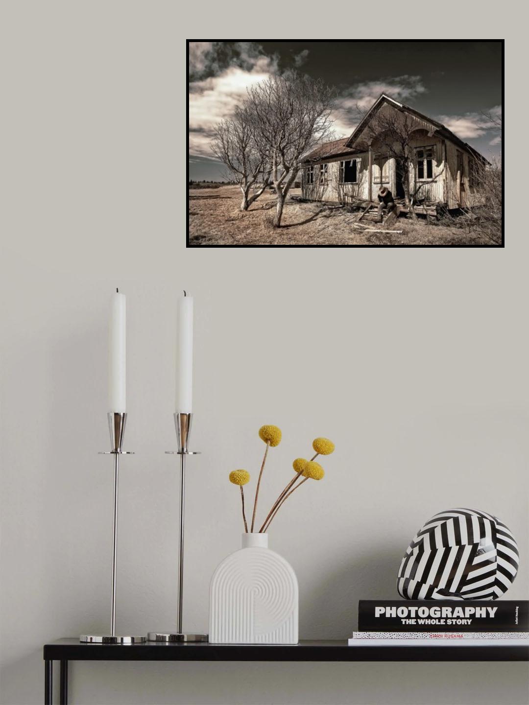 John Wayne´s official retirement Poster och Canvastavla