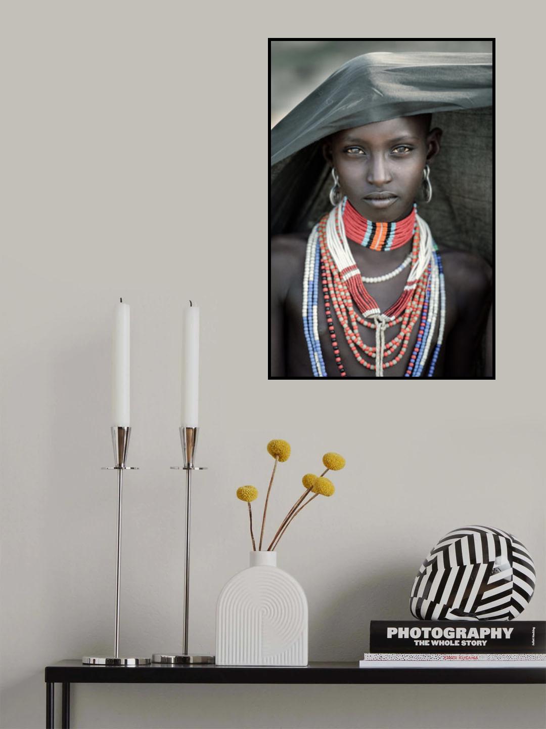 Arbore tribes girl Poster och Canvastavla