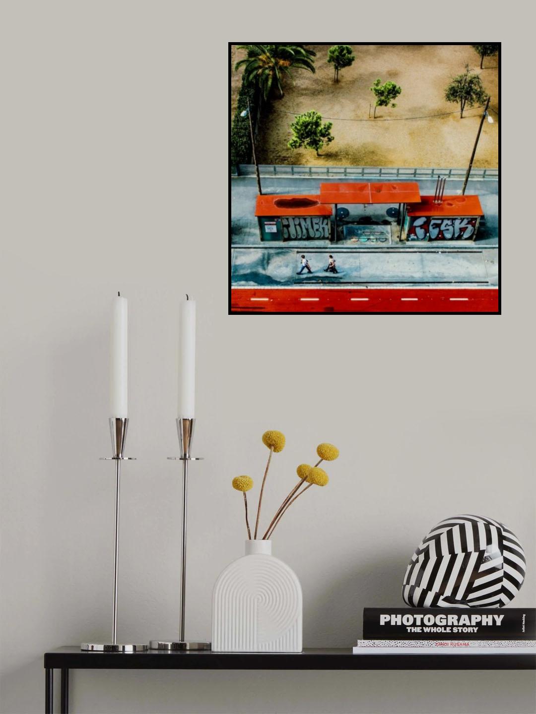 paint it red Poster och Canvastavla