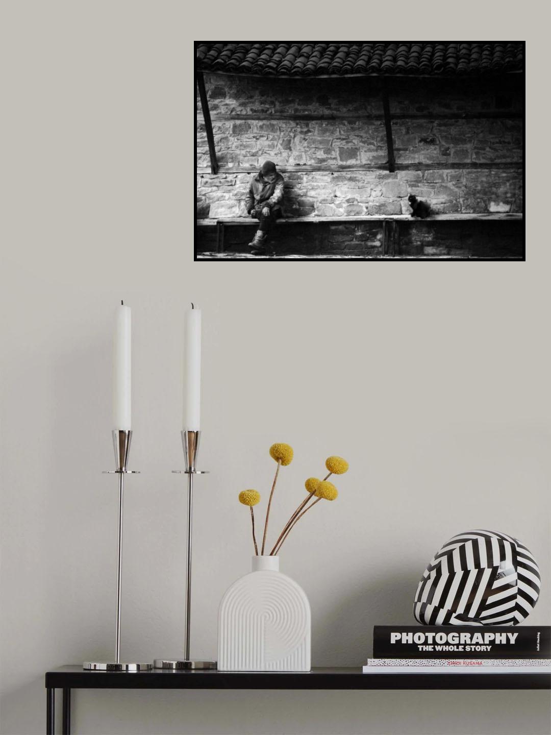 Wordless Poster och Canvastavla