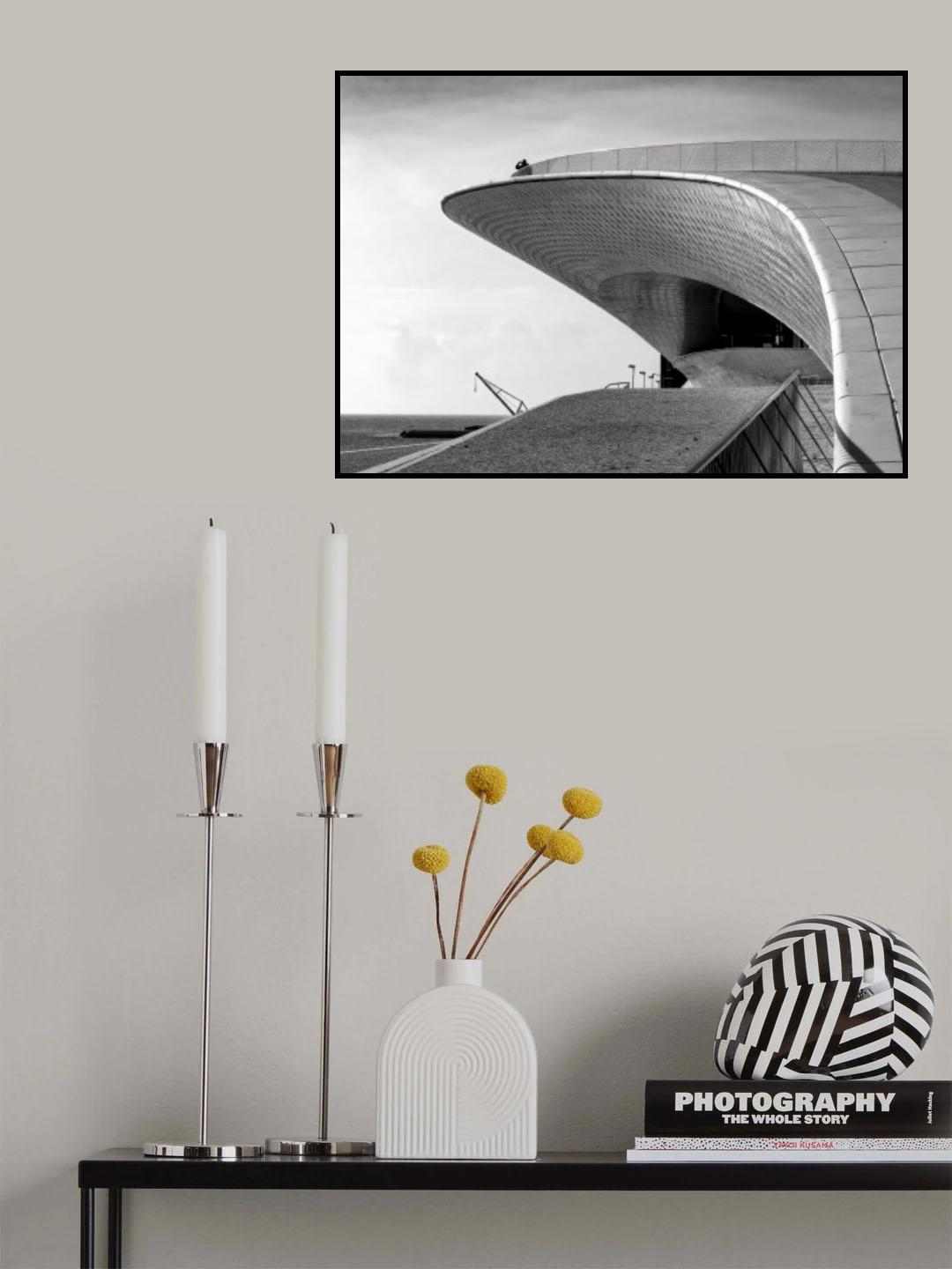 Curves Poster och Canvastavla