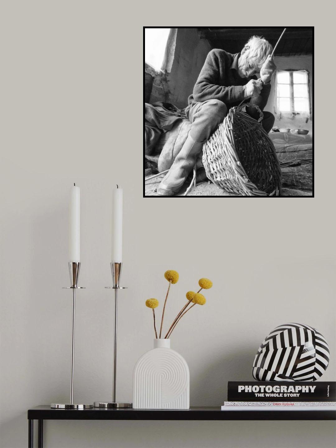 Basket maker Poster och Canvastavla