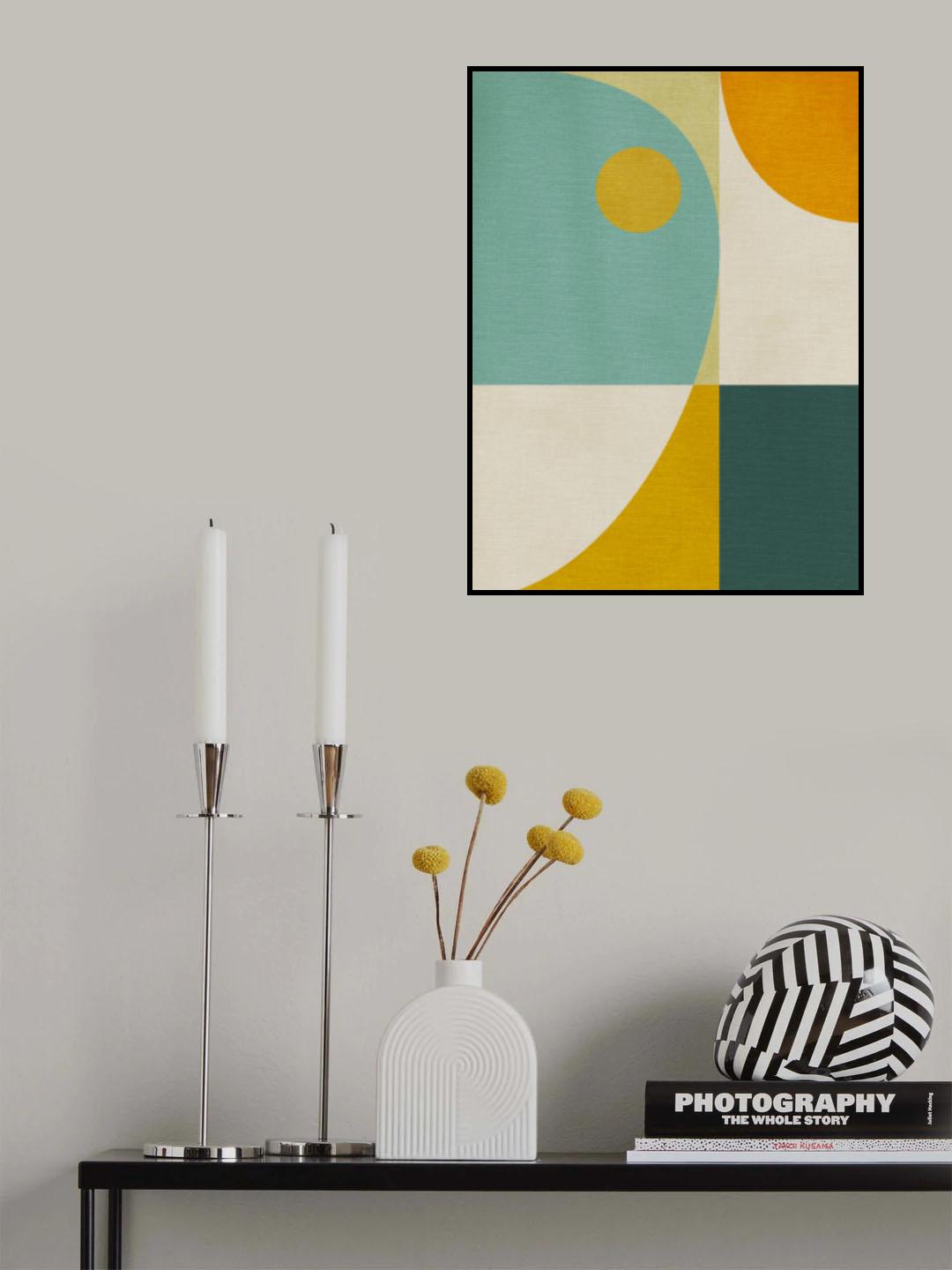 Rainbow Plus Shapes10 Poster och Canvastavla