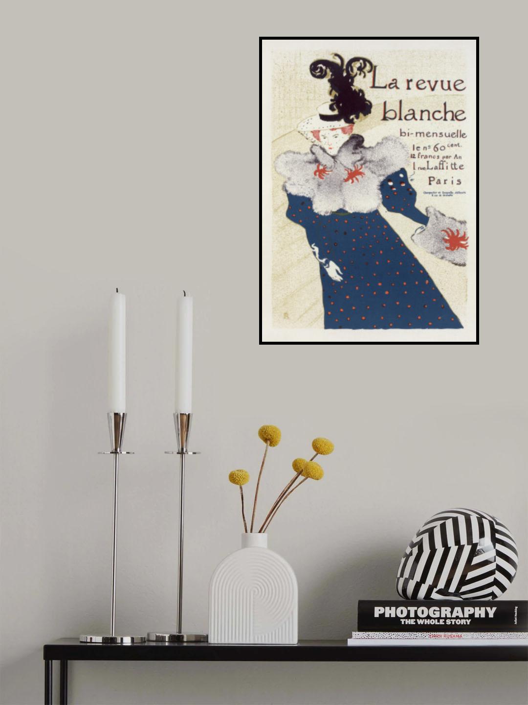La Revue Blanche (1897) Poster och Canvastavla