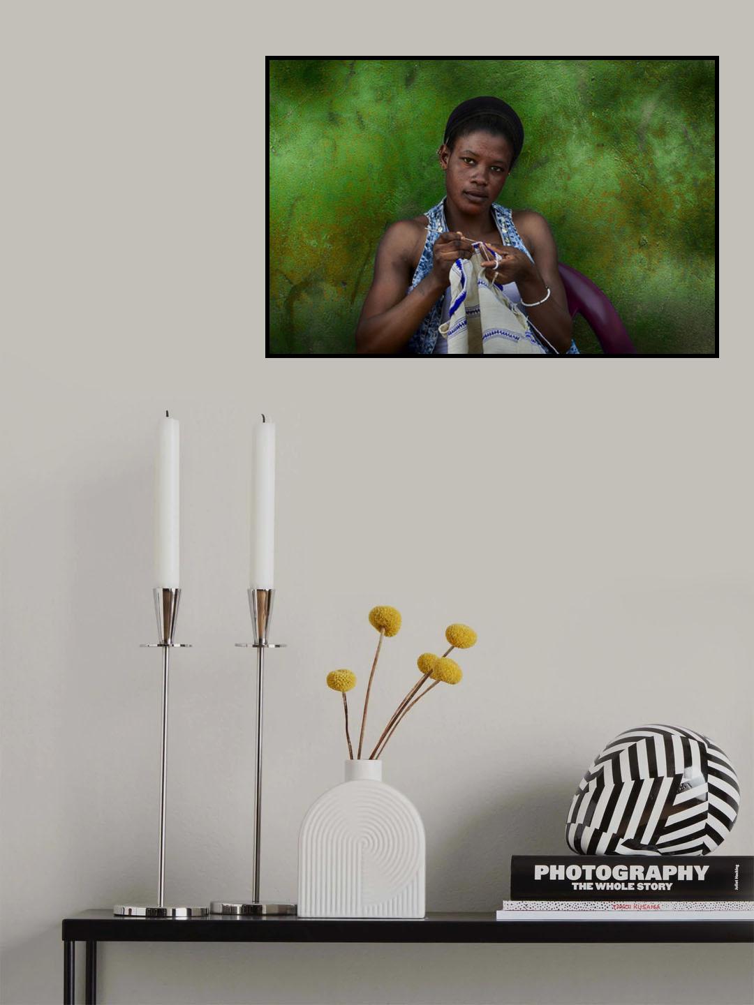 To be woman in Africa Poster och Canvastavla