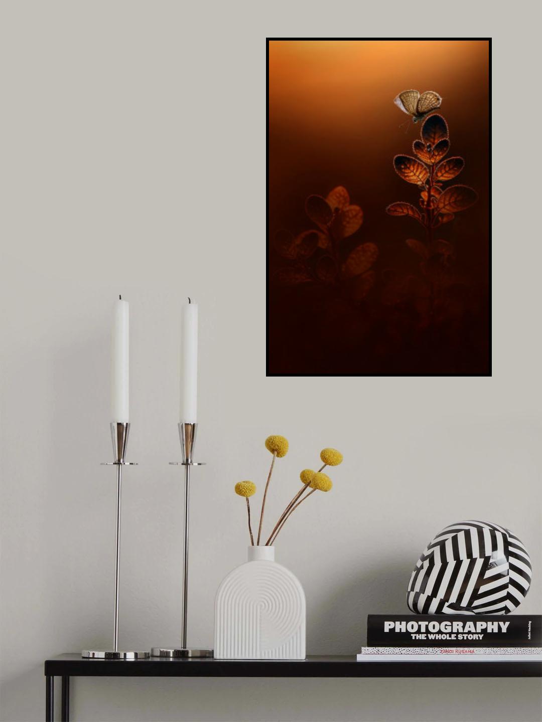 Golden Light Poster och Canvastavla