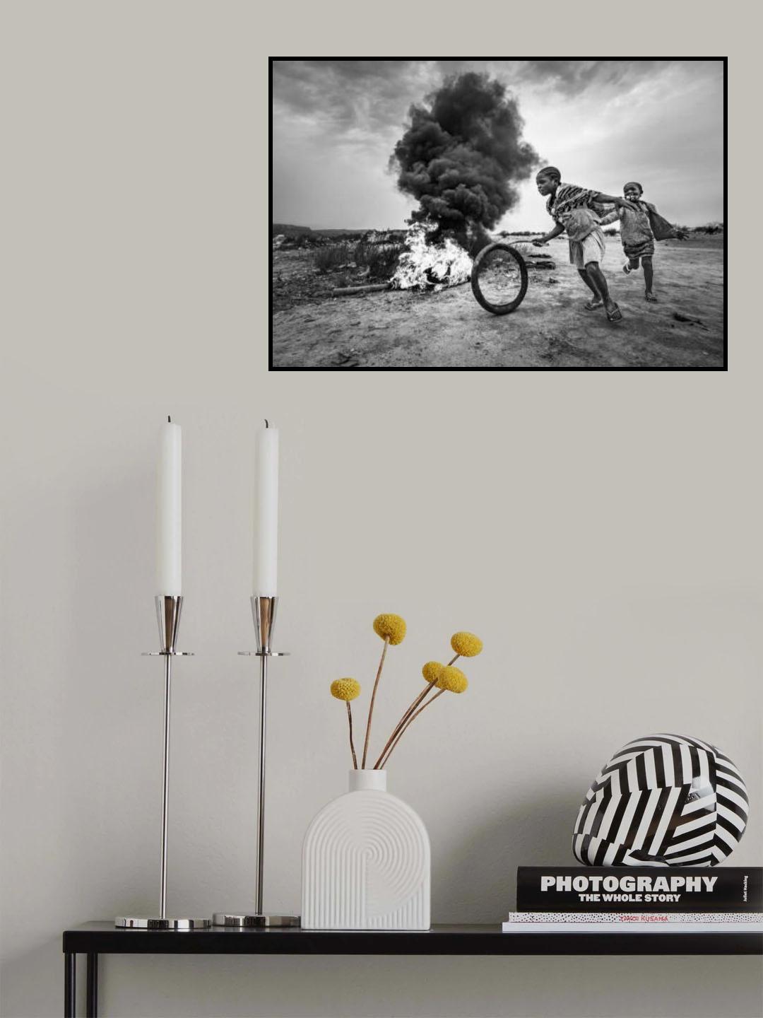 The wheel game Poster och Canvastavla