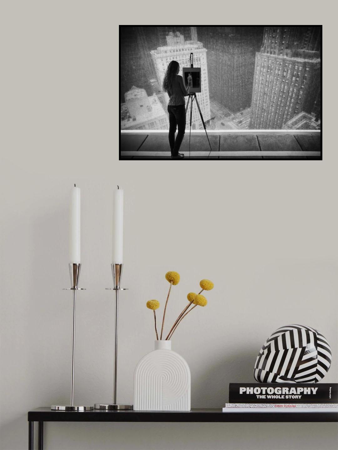 the architecture painter Poster och Canvastavla