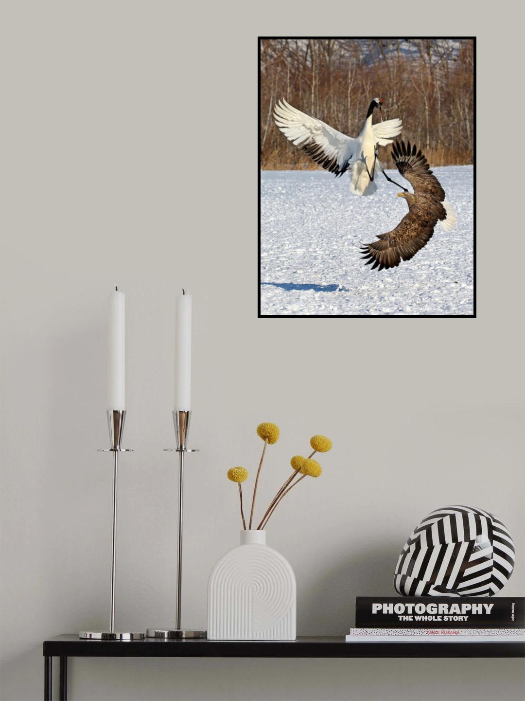 Food fight Poster och Canvastavla
