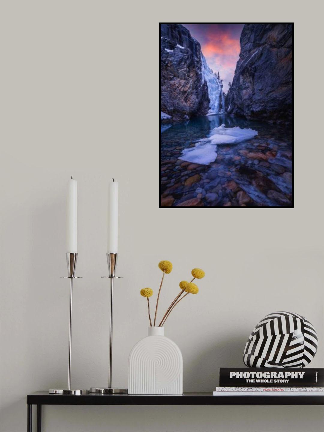 Rocky Mountain in Early Spring Poster och Canvastavla
