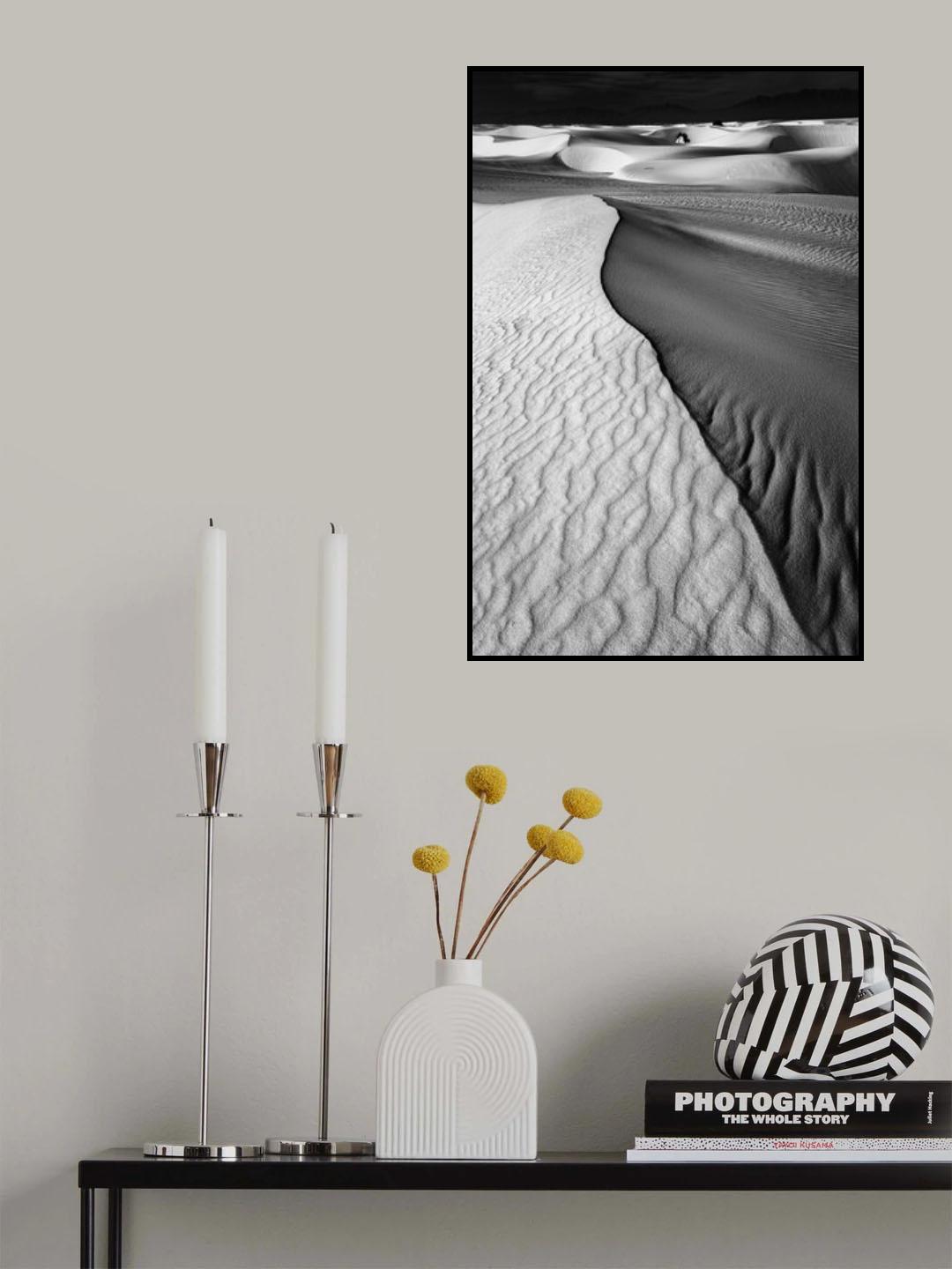Sand Waves Poster och Canvastavla