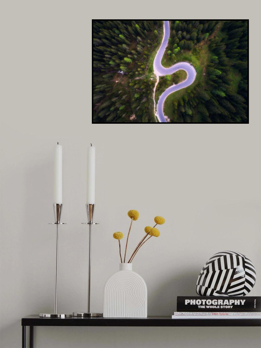 Zigzag Poster och Canvastavla