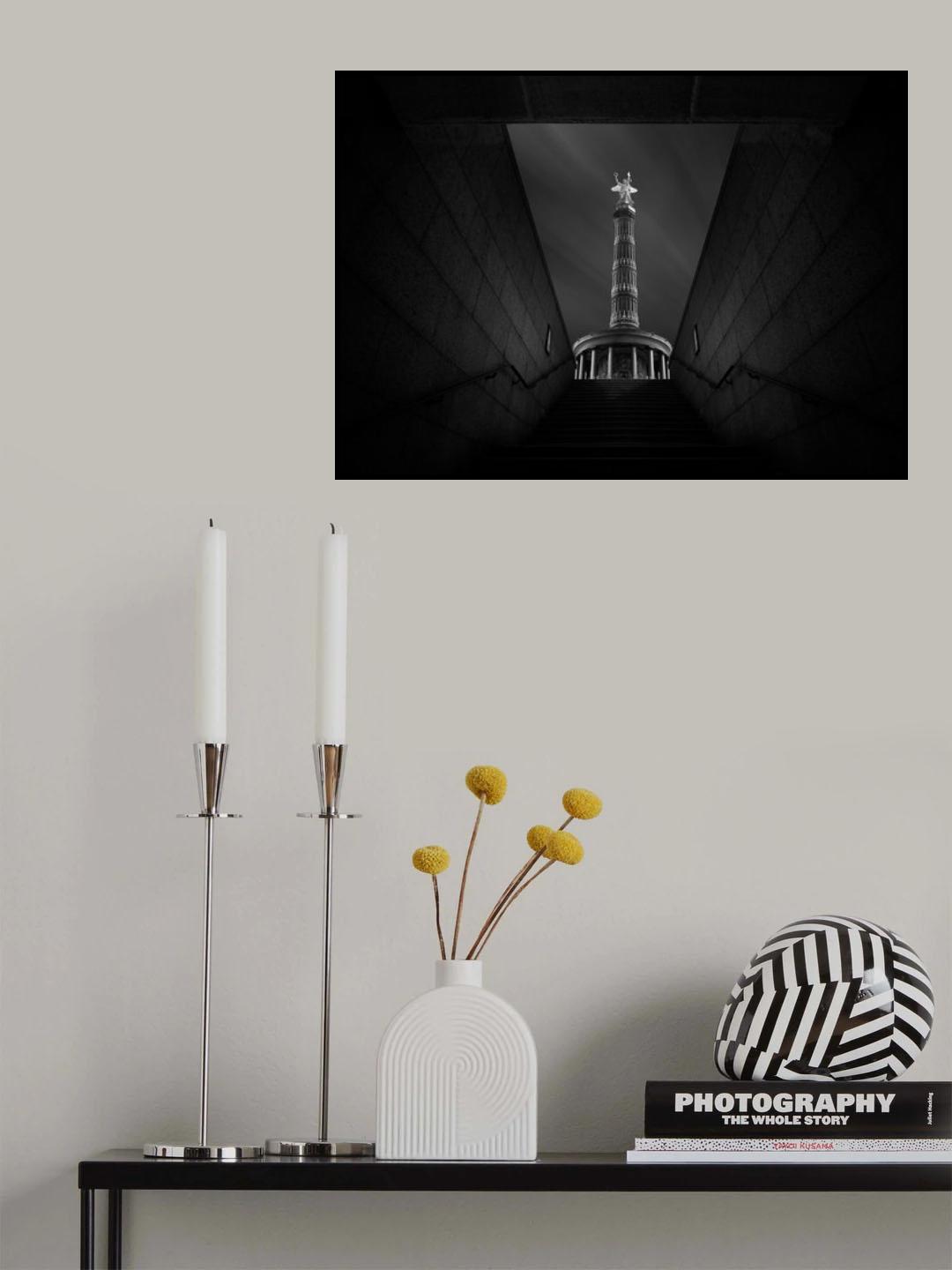 Berlin Victory Column Poster och Canvastavla