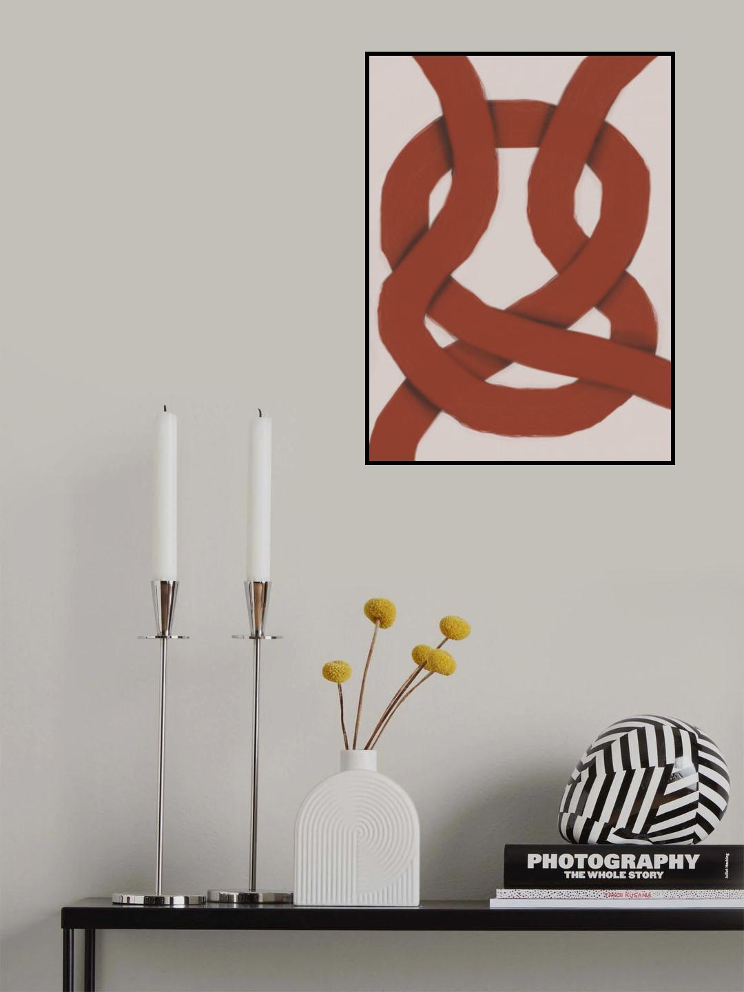 The Red Knot Poster och Canvastavla