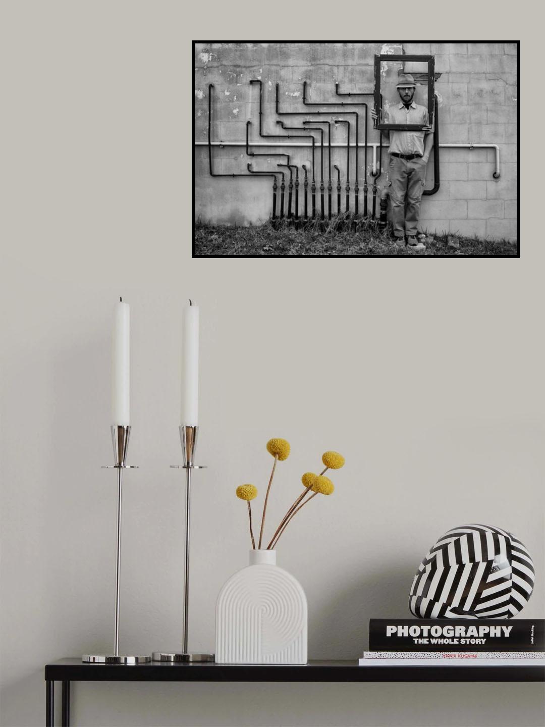 Open air Museum - Microprocessor - Poster och Canvastavla