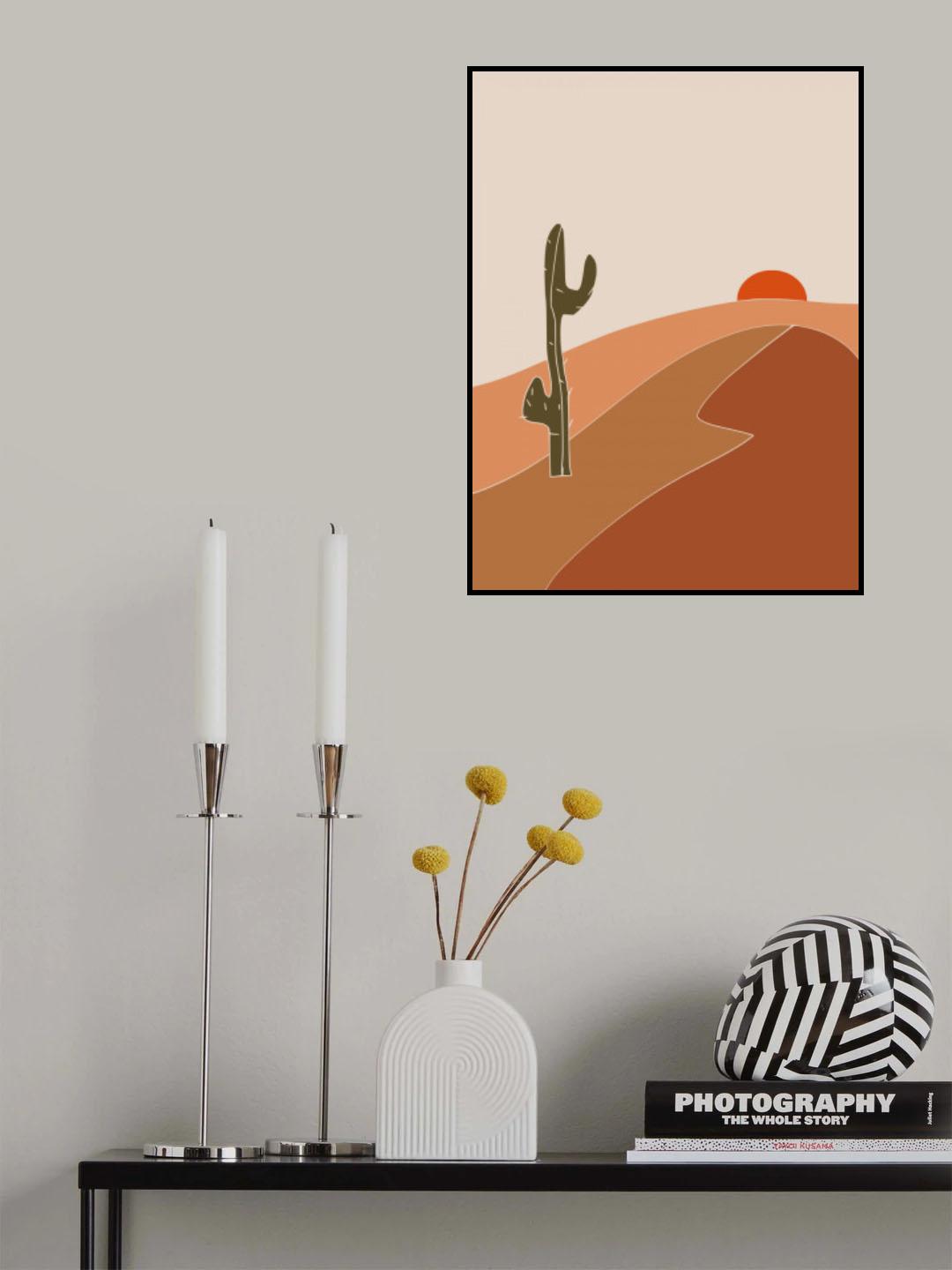 Southwest Sunset Poster och Canvastavla
