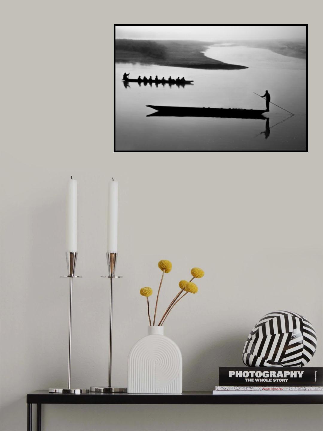 river Poster och Canvastavla