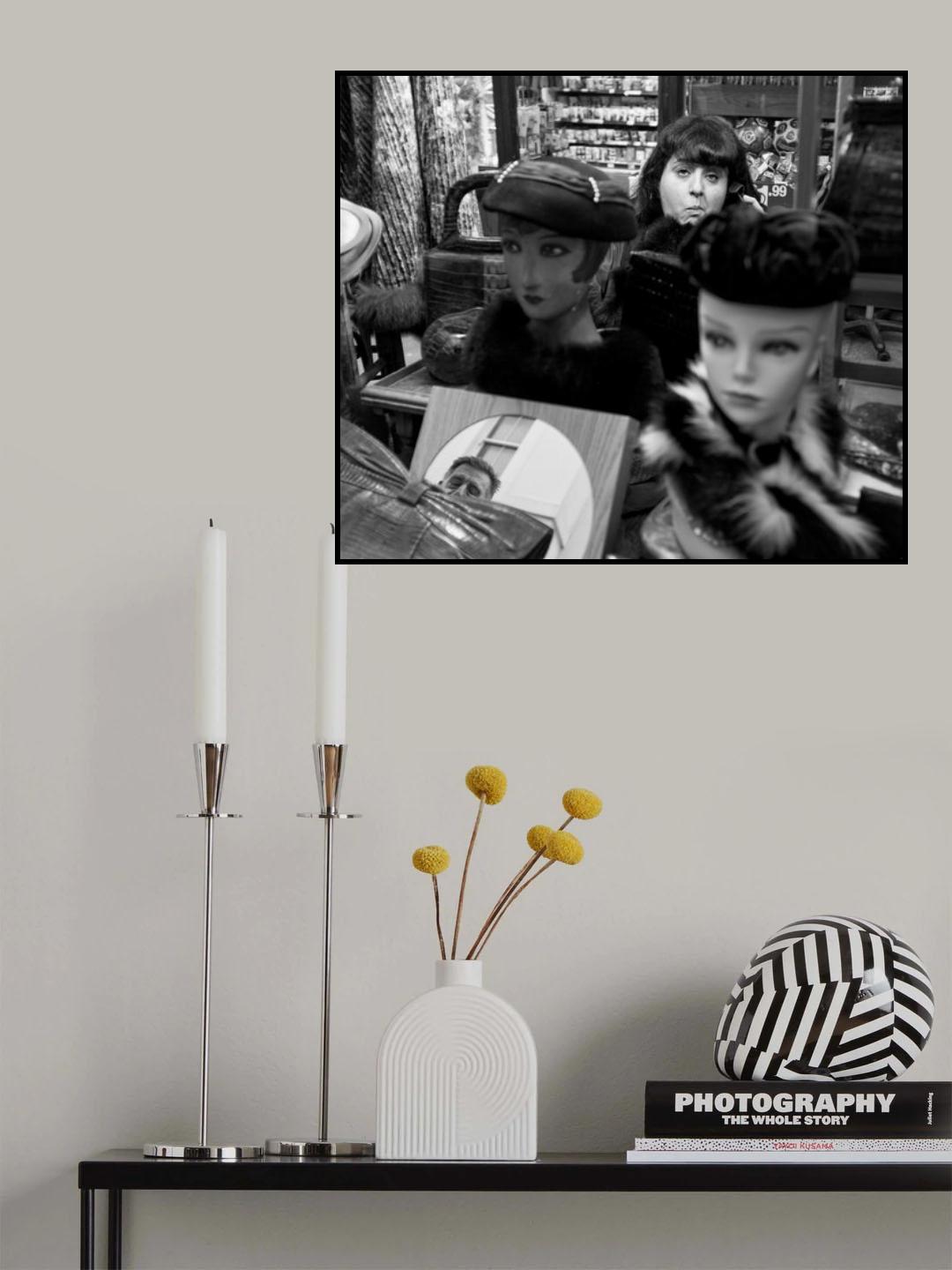 Faces Poster och Canvastavla