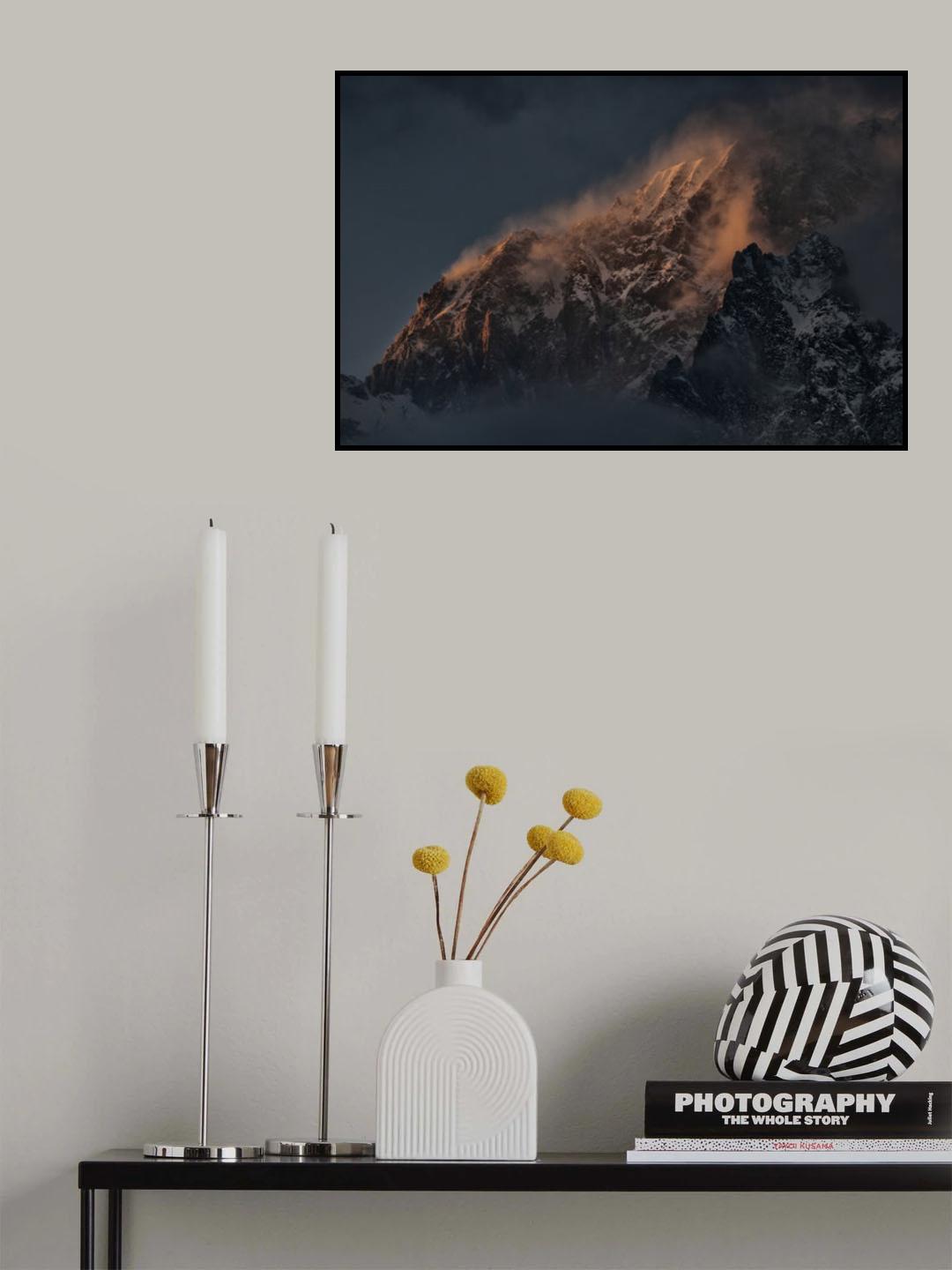 instants before the night Poster och Canvastavla