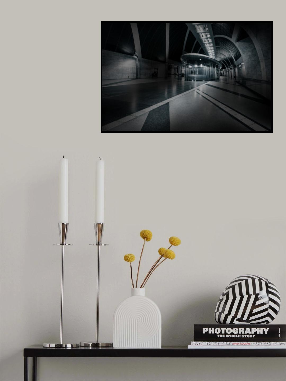 Subway Station Cologne U5 Poster och Canvastavla