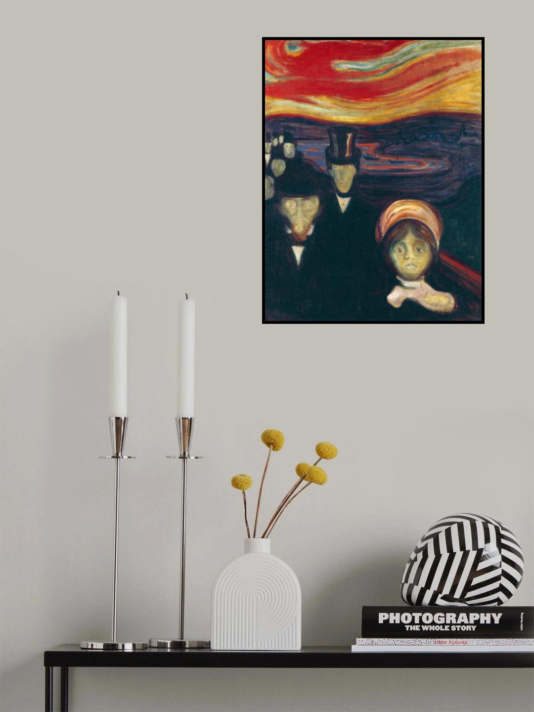 Anxiety Poster och Canvastavla